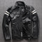 Chaqueta de Cuero para Motocicleta