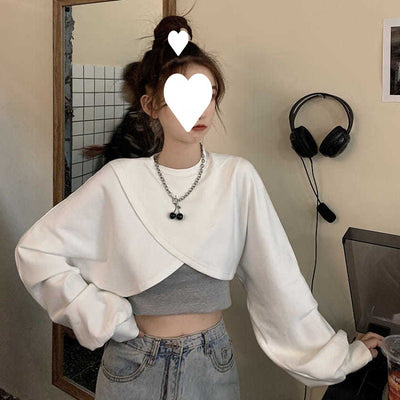 Conjunto de Dos Piezas: Suéter Irregular con Chaleco para Mujer - Image 4