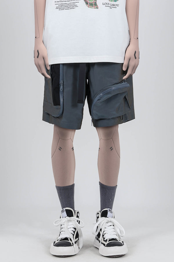 Pantalones Cortos Cargo con Bolsillos Grandes