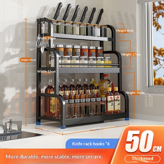 Estantería de Almacenamiento para Cocina - Organizador de Piso - Image 6