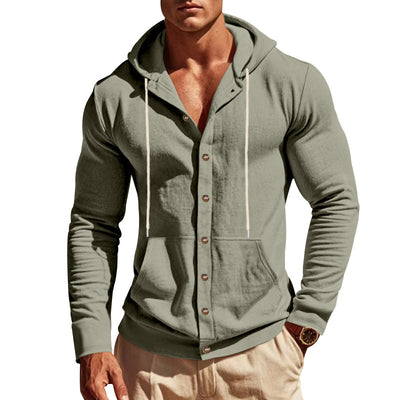Camisa Suelta Americana Primavera Otoño para Hombre - Image 10