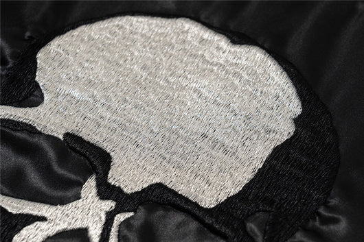 Chaqueta de Béisbol Satinada con Bordado Industrial - Image 8