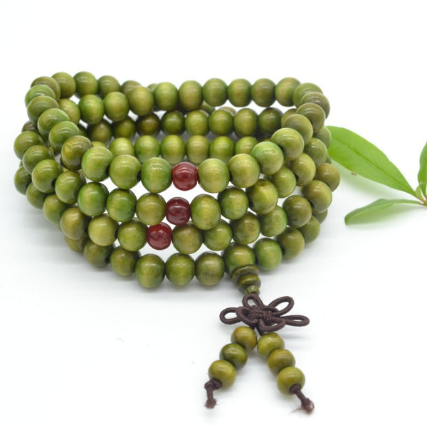 Pulsera de Sándalo Rojo Auténtica