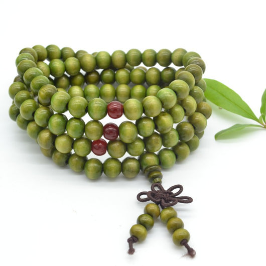 Pulsera de Sándalo Rojo Auténtica