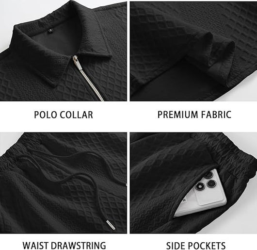 Conjunto Casual de Shorts para Hombre - Estilo Versátil Dos Piezas - Image 18