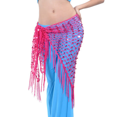 Falda Cadera Triangular con Lentejuelas Sirena - Image 3