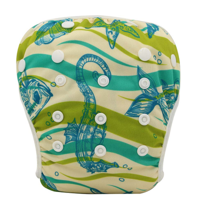 Pañal de Baño Ajustable Impermeable Unisex para Bebé - Image 21