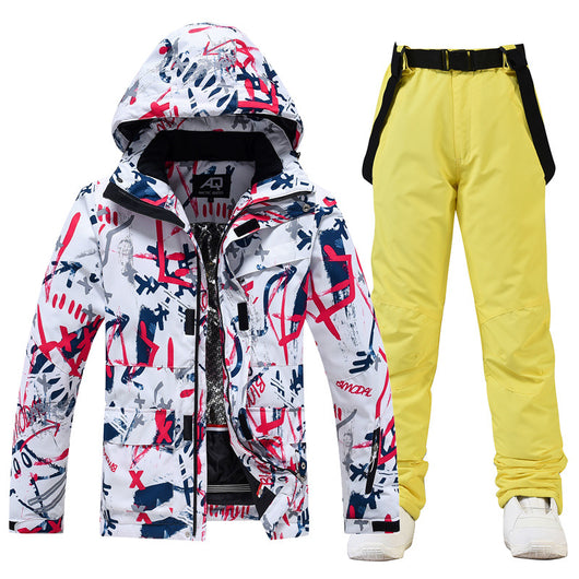 Traje de Esquí Impermeable para Hombre y Mujer - Protección Total en Invierno - Image 11