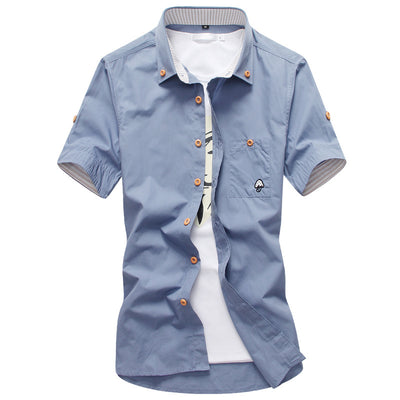 Camisas de Hombre con Bordado Elegante - Image 13