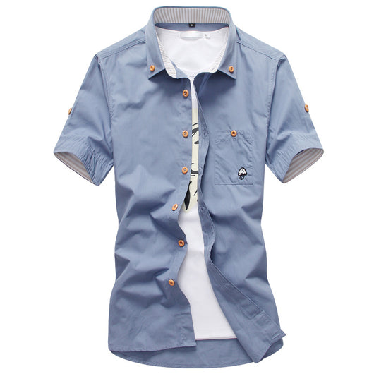 Camisas de Hombre con Bordado Elegante - Image 13