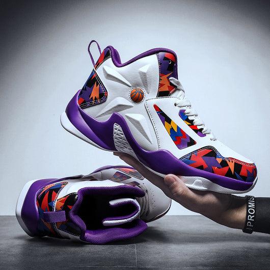 Botas de Baloncesto Deportivas Ligeras para Hombre - Suela Suave y Versátil