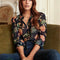 Camisa de Seda Estampada