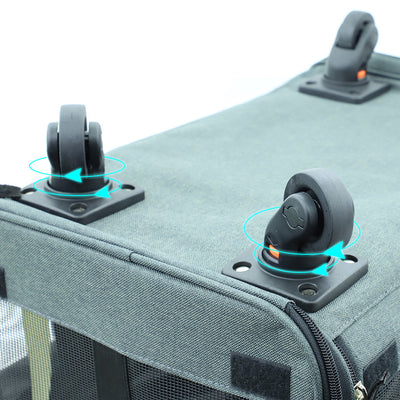 Bolsa de Transporte Plegable con Ruedas para Gatos - Image 2