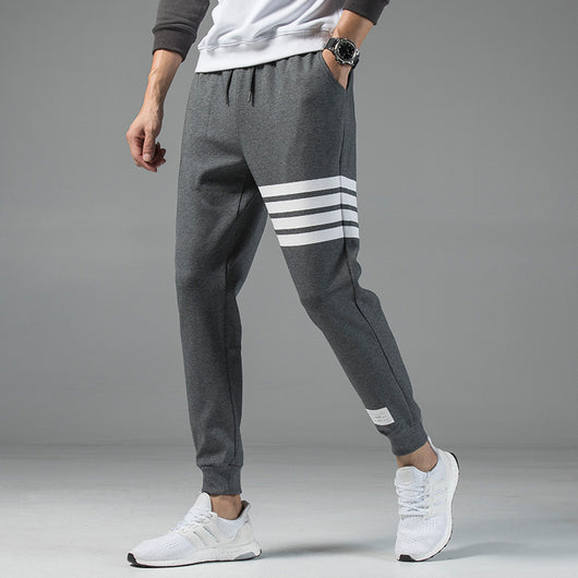 Pantalones de Chándal Slim Fit con Detalle de Rayas Laterales - Image 6