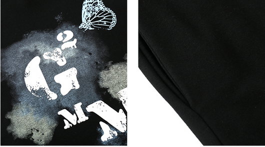 Sudadera con Capucha Estampado Loto Tinta para Niños - Image 10