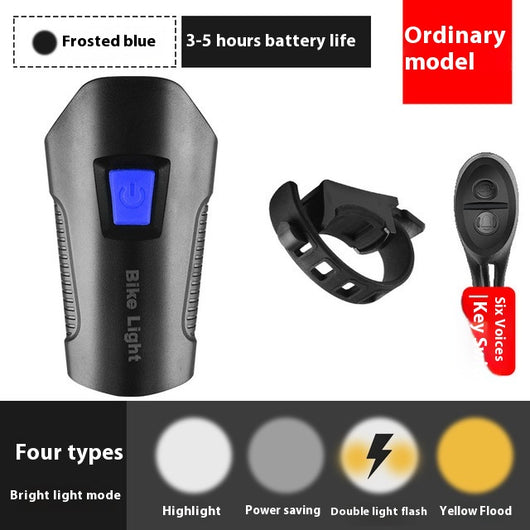 Luz Frontal para Bicicleta USB con Altavoz y Velocímetro - Image 17