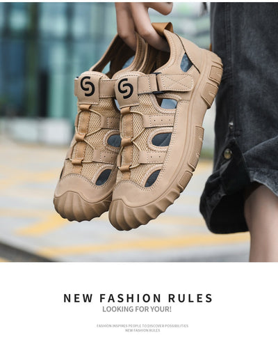 Sandalias Acuáticas Antideslizantes para Hombre con Malla Transpirable - Image 17