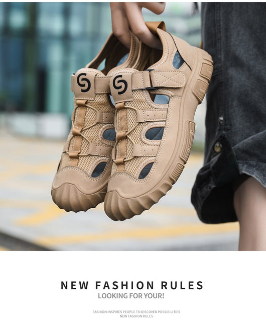 Sandalias Acuáticas Antideslizantes para Hombre con Malla Transpirable - Image 17
