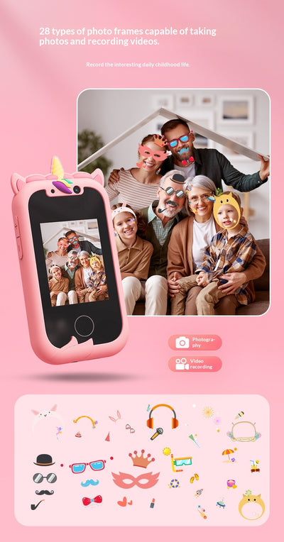 Teléfono Educativo Infantil con Doble Cámara y Pantalla Táctil - Image 10