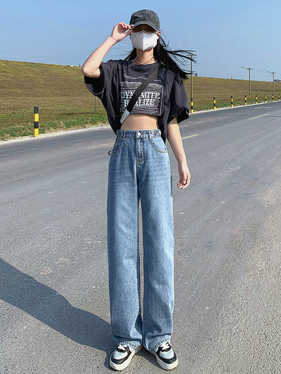 Pantalones Rectos Drapeados para Mujer - Corte Suelto y Ajustado - Image 14