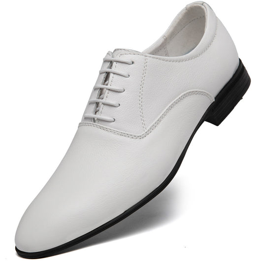 Zapatos de Cuero Business Casual con Punta Afilada para Hombre - Image 9