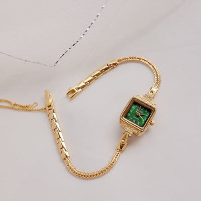 Reloj de Pulsera Cuadrado Retro Elegante con Banda Fina - Image 4