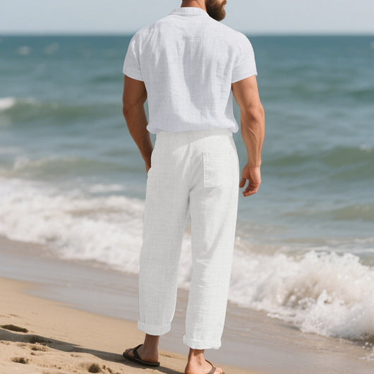 Traje Ejecutivo de Manga Corta para Hombre - Image 26
