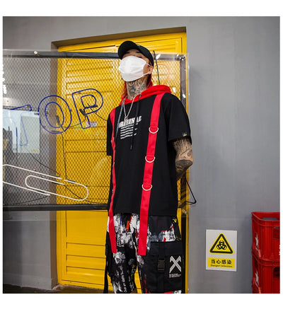 Camiseta Hip-Hop Oversize con Manga Cinco Puntos - Image 16