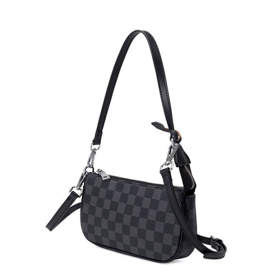 Bolso Bandolera Mujer Pequeño con Estampado Blanco y Negro - Image 13