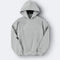 Sudadera con Capucha Gris Estampado Star Graffiti