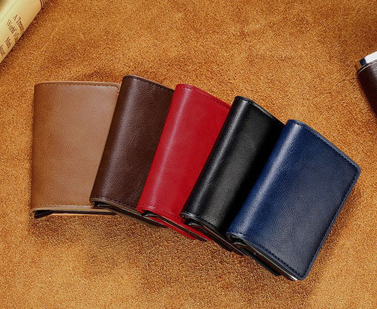 Cartera Profesional Antromagnética con Porta Tarjetas de Metal para Estudiantes y Ejecutivos - Image 15