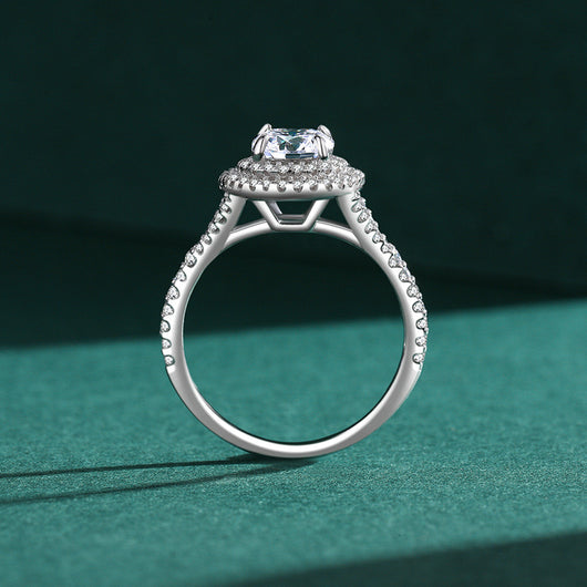 Anillo de Plata 925 con Diamante Sintético de 5 Quilates - Image 5