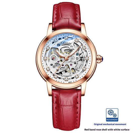 Reloj Mecánico Automático Hueco Diamond con Resistencia al Agua - Image 4