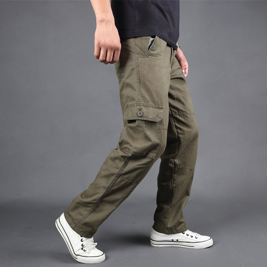 Overol Holgado para Hombre con Múltiples Bolsillos - Image 10