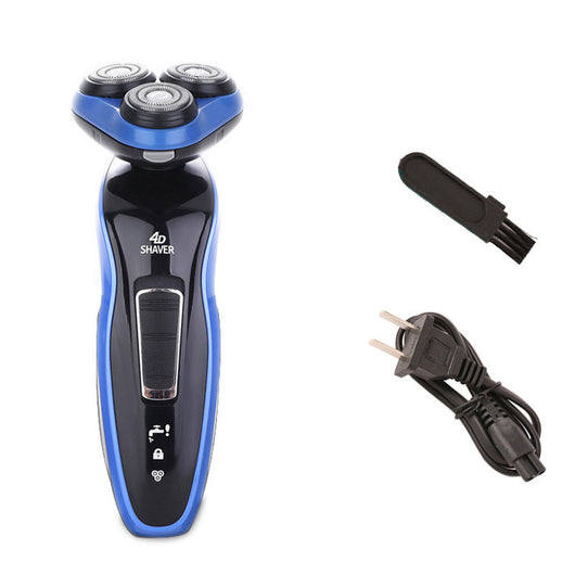 Afeitadora Eléctrica 4 en 1 con Triple Hoja y Recortadora Recargable para Hombre - Image 5