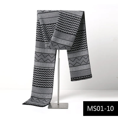 Bufanda de Cachemira para Hombre Otoño Invierno - Image 10