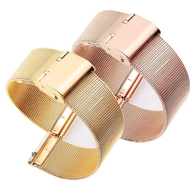 Correa de Reloj Milani Tejida en Acero Inoxidable - Image 17