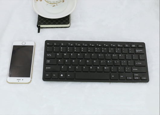 Teclado USB Compacto Silencioso para Computadora de Escritorio y Portátil - Image 9
