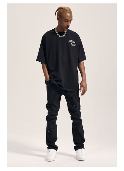 Camiseta Oversize Suelta Hip-hop Street Estampado Spoof - Image 13
