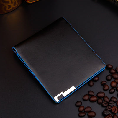 Billetera Corta Multicolor con Líneas Finas - Diseño Elegante y Funcional