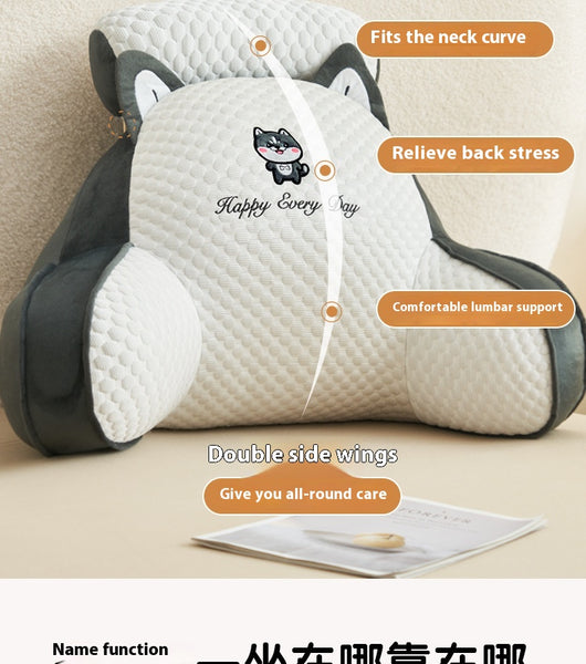 Almohada de Apoyo Lumbar Grande con Relleno Suave - Image 42