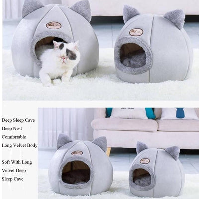 Cama Nido Térmica para Gatos - Sofá Cerrado Grande Impermeable - Image 20