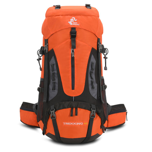 Mochila de Senderismo 60L con Cobertor de Lluvia - Ideal para Montañismo y Camping - Image 10