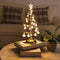Lámpara de Noche LED Recargable con Cristal Diamante - Luz Ambiental Decorativa