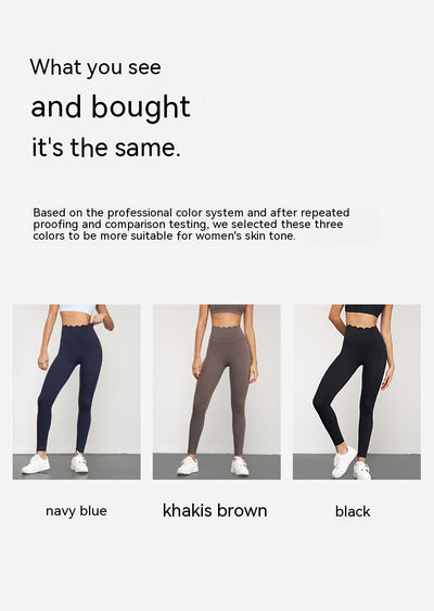 Leggins Deportivos Moldeadores de Cintura Alta para Mujer - Levanta Glúteos Efecto Melocotón sin Marcas - Image 11