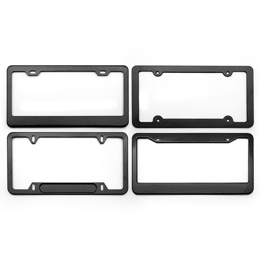 Marco para Placa de Matrícula en Fibra de Carbono Estilo Americano - Image 2