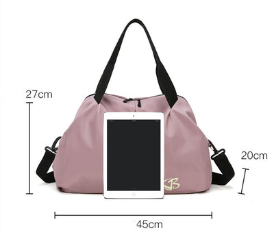 Bolsa Deportiva de Gran Capacidad con Compartimiento Seco y Húmedo para Mujeres - Image 7