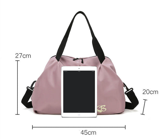 Bolsa Deportiva de Gran Capacidad con Compartimiento Seco y Húmedo para Mujeres - Image 7