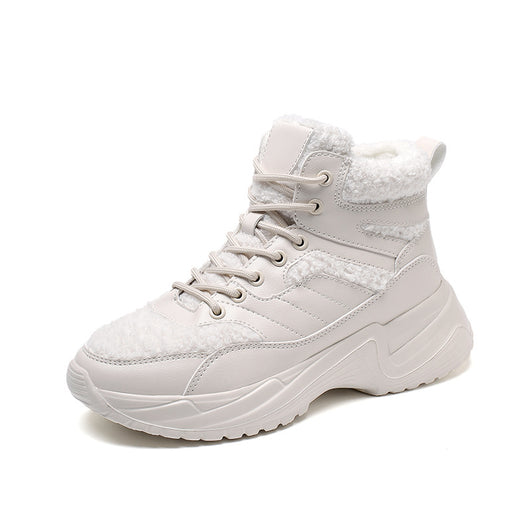 Botas de Nieve Gruesas para Mujer con Forro de Algodón - Image 2