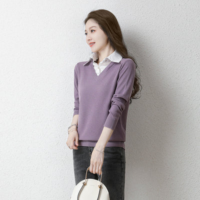 Suéter Holgado Bicolor para Mujer - Diseño Versátil y Cómodo - Image 6